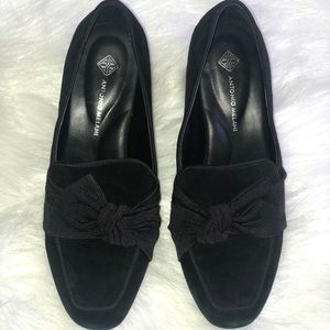 Antonio Melani Bow Suede Black